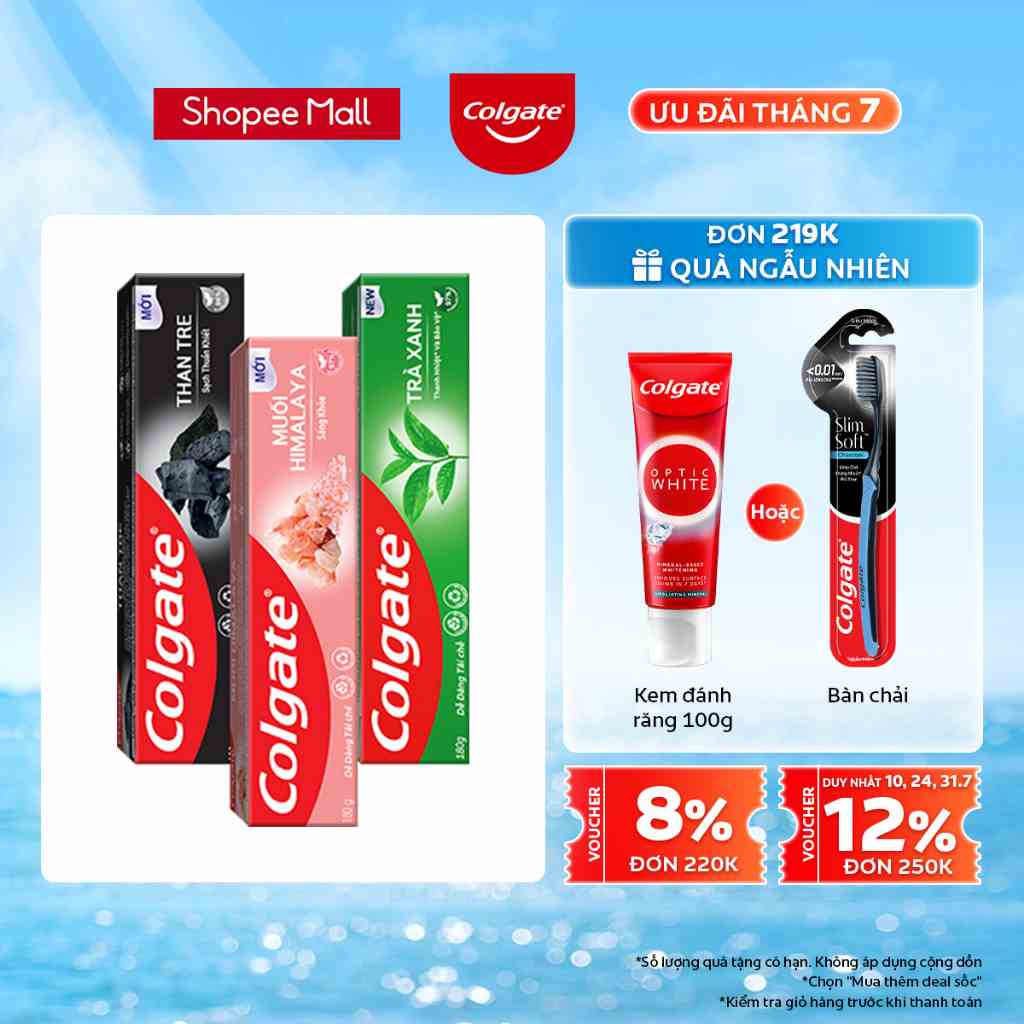 Kem đánh răng Colgate chiết xuất từ thiên nhiên, thuần chay 180g