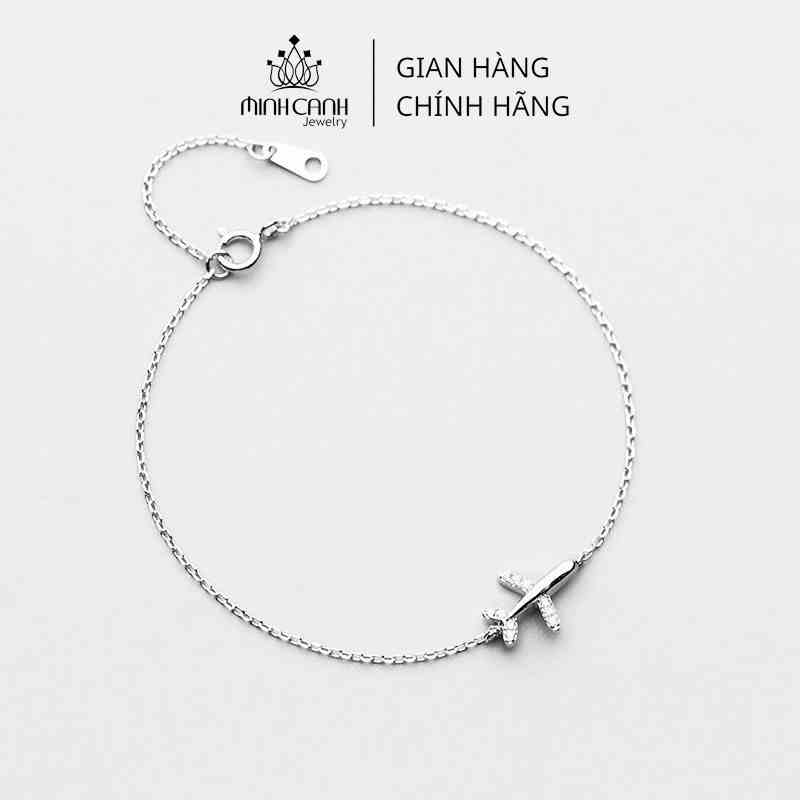 [Mã BMLTB200 giảm đến 100K đơn 499K] Lắc Tay Bạc Minh Canh Jewelry Hình Máy Bay