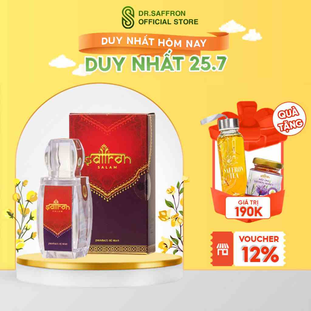 Nhụy Hoa Nghệ Tây SAFFRON SALAM 1Gr