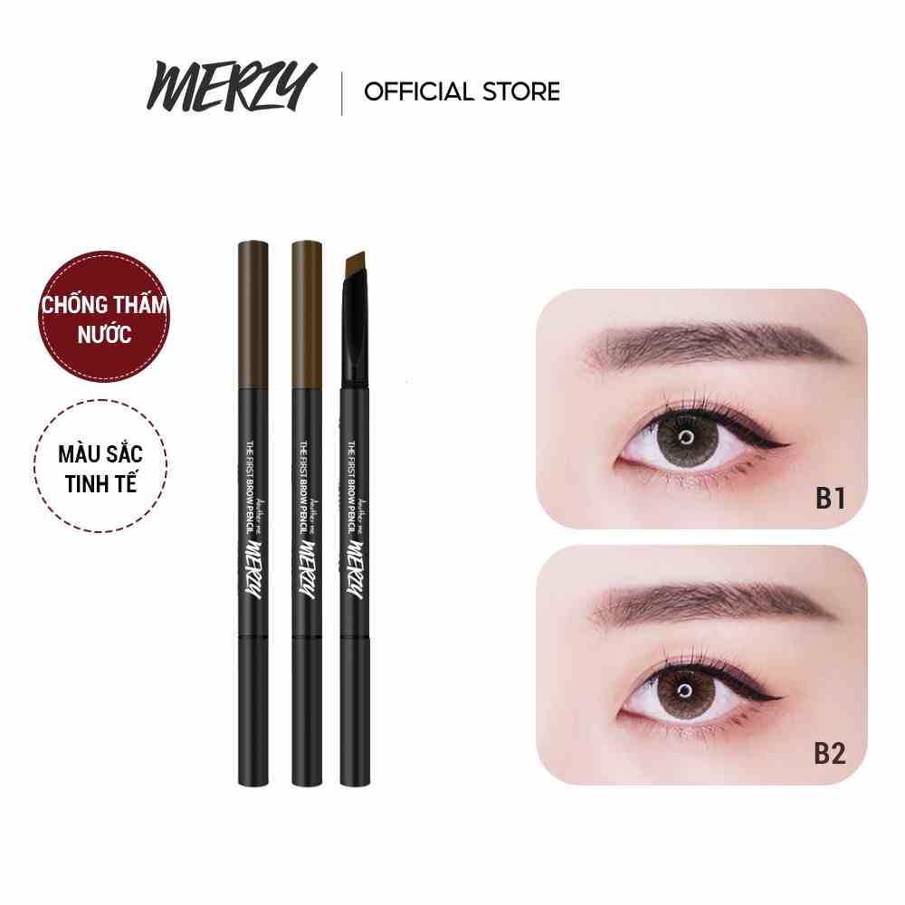 Chì kẻ mày ngang Merzy The First Brow Pencil 0.3g