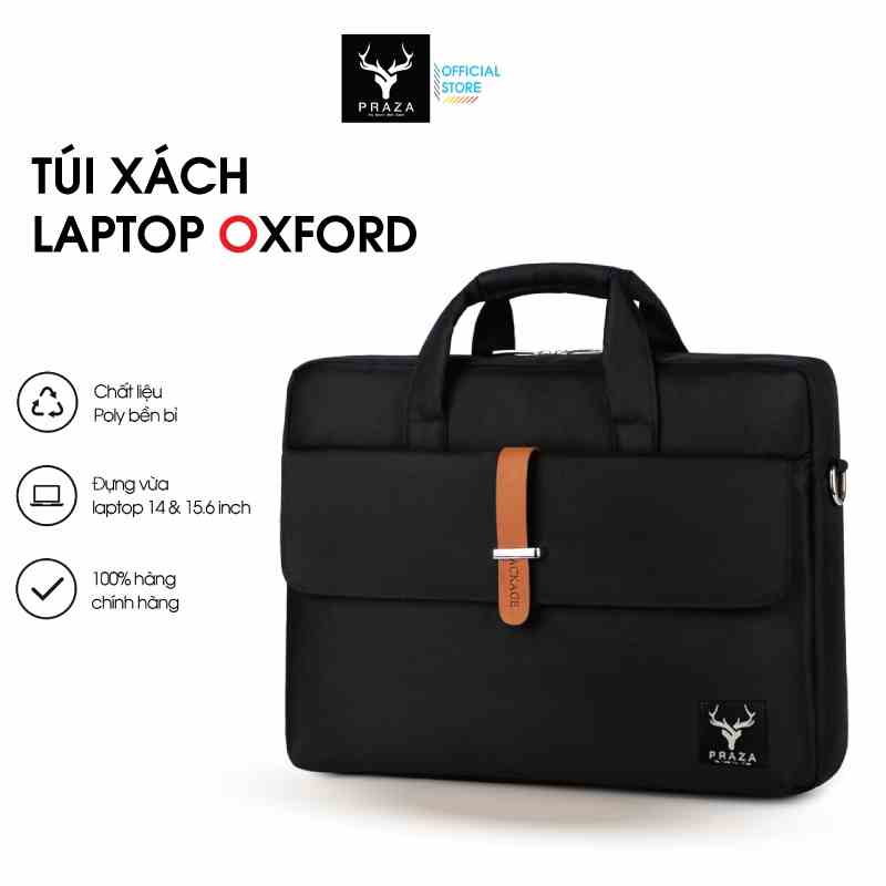 Túi Xách Unisex Công Sở, Cặp Đựng Được Laptop 15.6 Inch Praza TX089 1