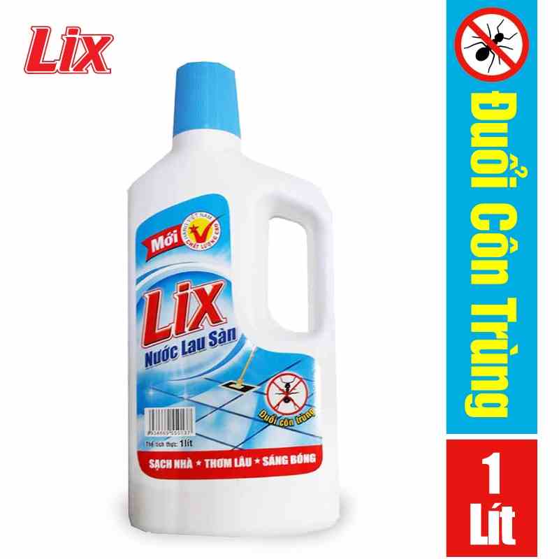 [Mã BMLTA35 giảm đến 35K đơn 99K] Nước lau sàn LIX đuổi côn trùng 1 lít LD115