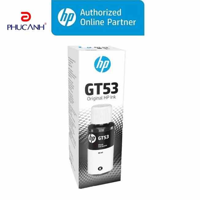 [ ELACE1 giảm 10% đơn 300K tối đa 2TR ]Mực hộp máy in phun HP GT53 (1VV22AA) 90ml Black