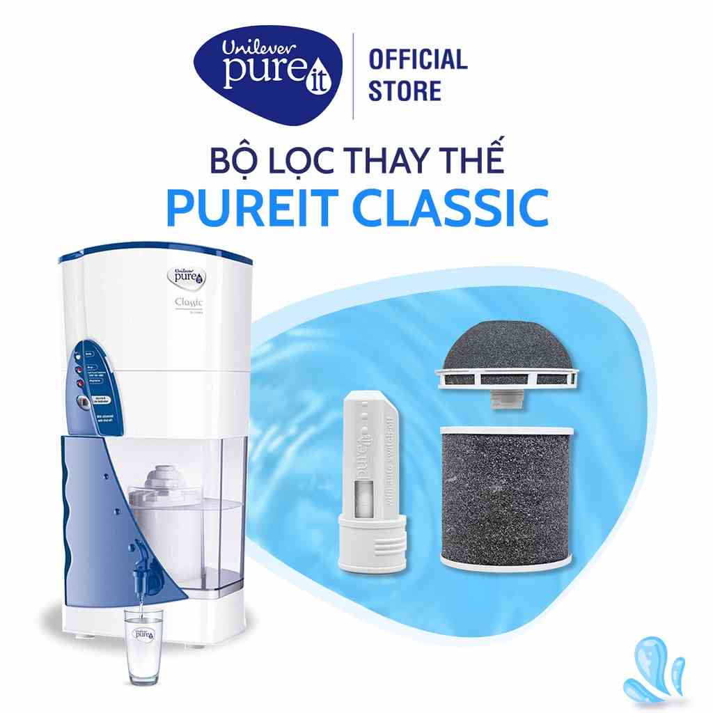 Bộ lọc thay thế unilever Pureit Classic 9 Lít