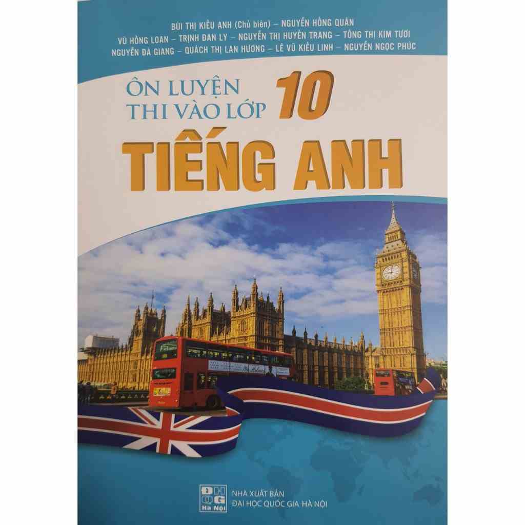 Sách - Ôn luyện thi vào lớp 10 môn Tiếng Anh