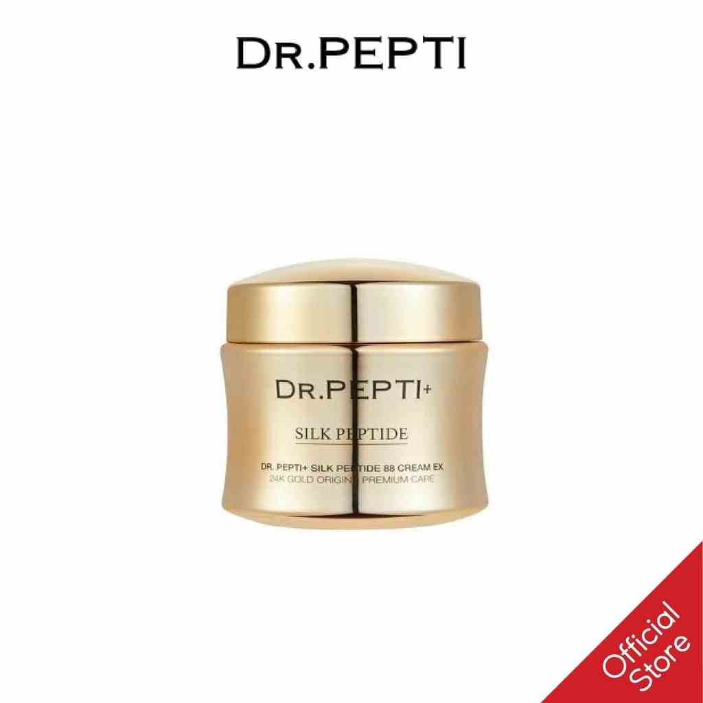 [Mã BMTTC60K giảm đến 60K đơn 50K] Kem Dưỡng Da Mặt Dr.pepti Silk Peptide 88 Cream Ex 12g