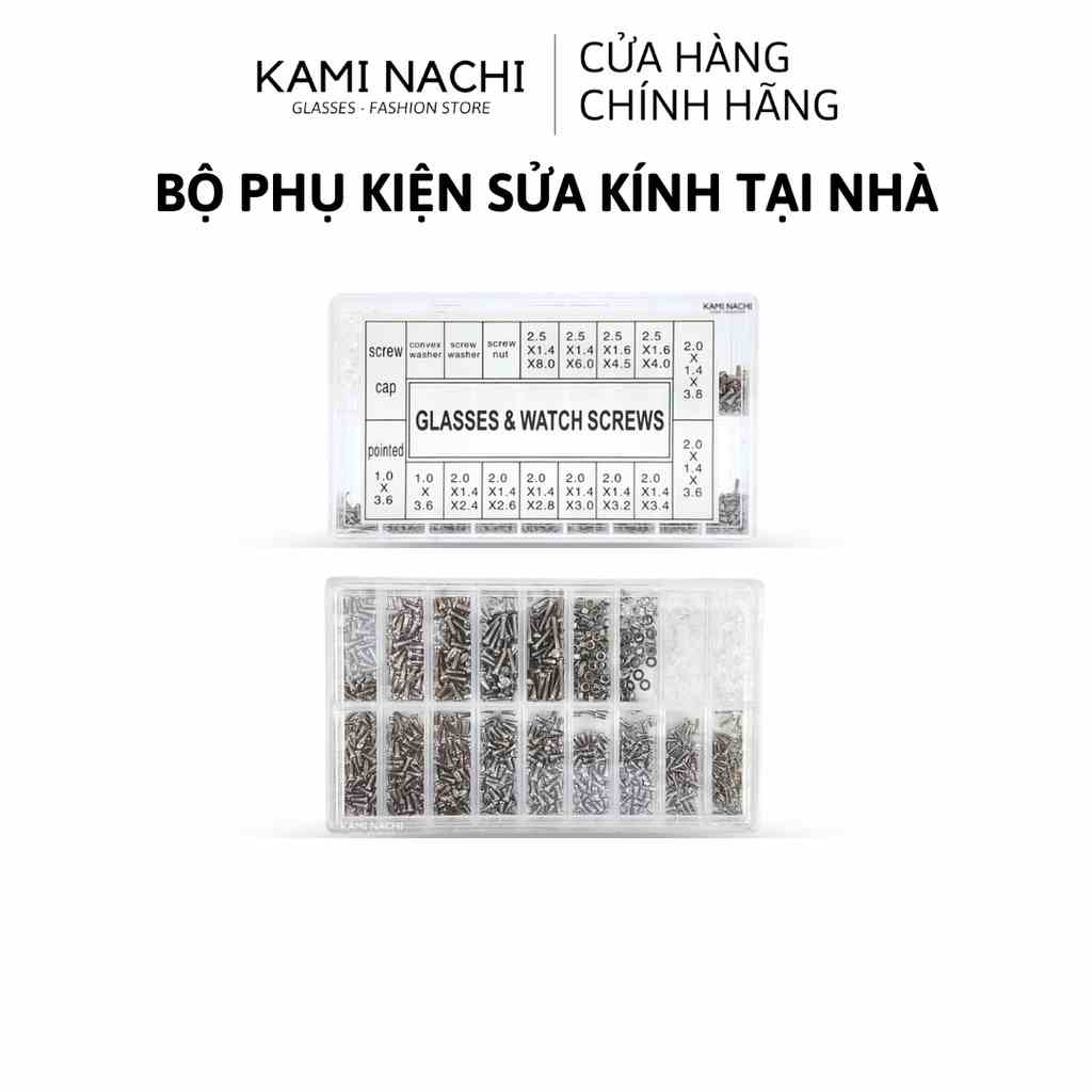 Bộ ốc vít cao cấp chuyên dụng KAMI NACHI nhiều loại và kích cỡ