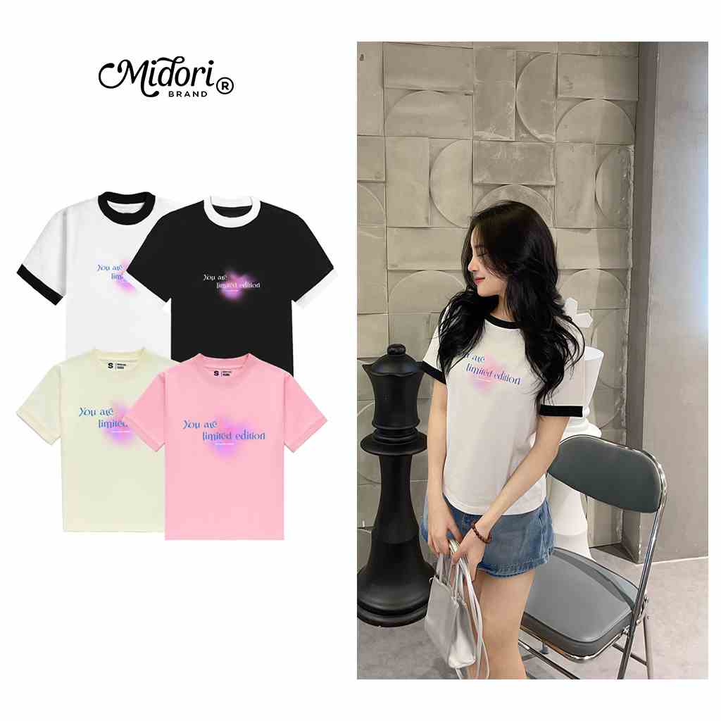 [Mã TOPMAY giảm đến 25k đơn 150k] Áo thun Baby Tee Limited unisex phông Nam Nữ Local Brand Chính Hãng Mi Midori