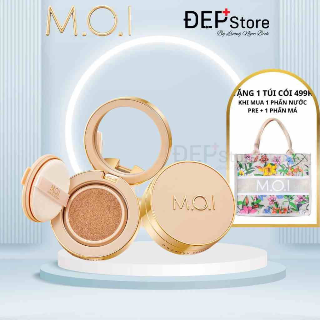 Phấn nước PREMIUM Baby Skin Cushion MOI Cosmetics 13g