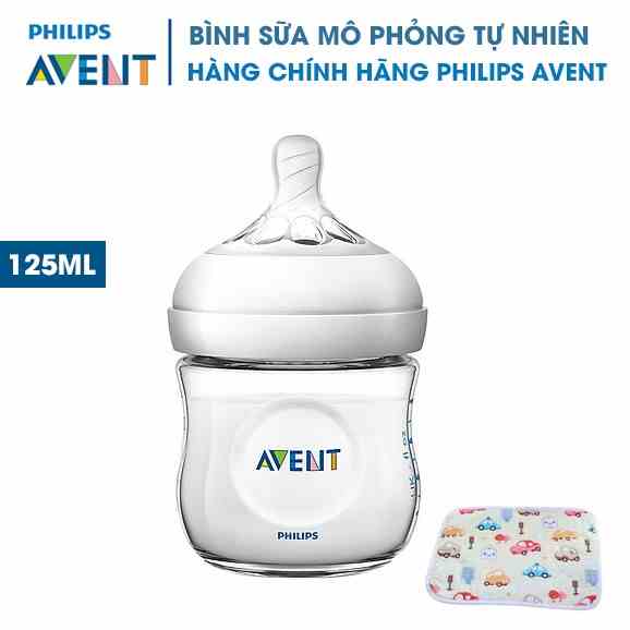 Bình sữa Philips Avent bằng nhựa không chứa BPA 125ml