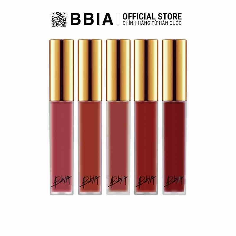 Son Kem Lì Bbia Last Velvet Lip Tint Version 3 (5 màu) 5g Bbia Official Store