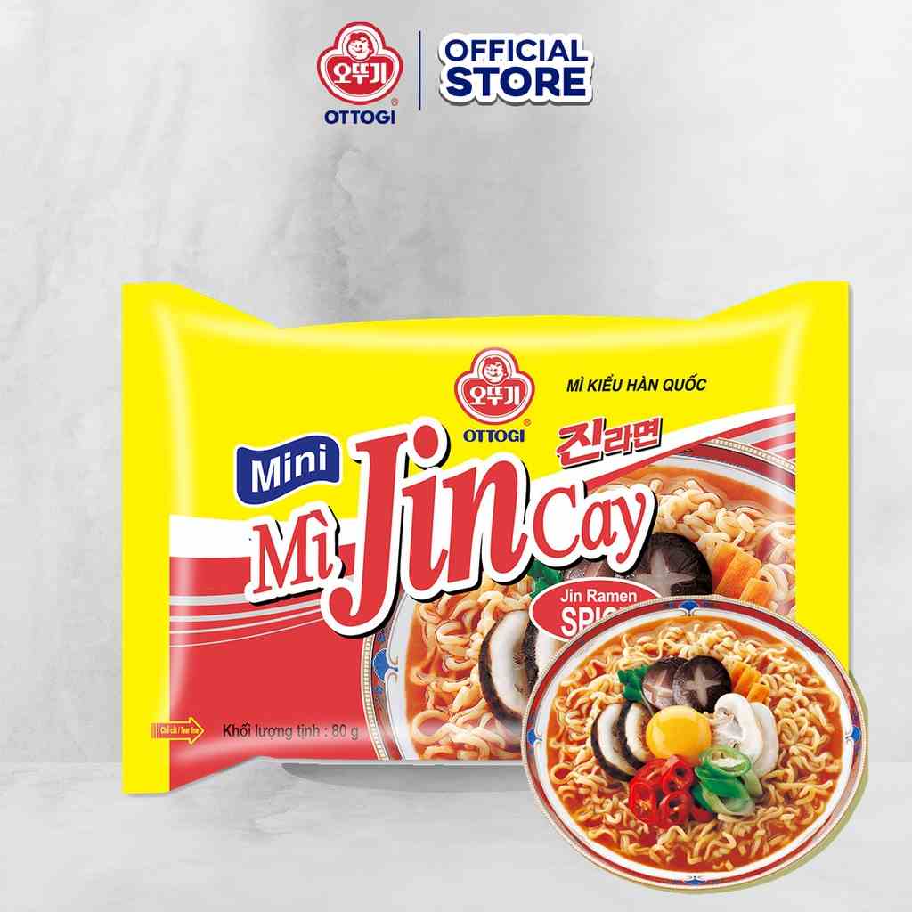 Mì Jin Cay Ottogi VN Mini gói 80g