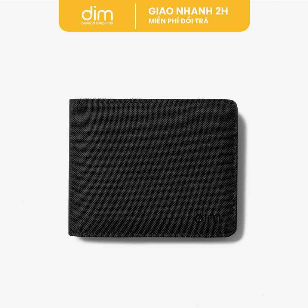 Ví vải gập đôi unisex DIM Basic Wallet 2 - Ngang (Ngăn đựng hình)