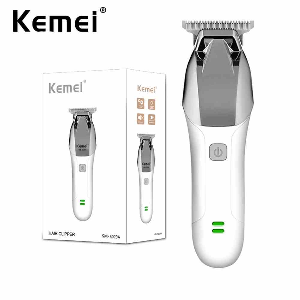 Tông Đơ Cắt Tóc Kemei Km-5029a Bằng Điện Không Dây Dễ Cần Cổng Usb Có Thể Sạc Lại Km-5029a