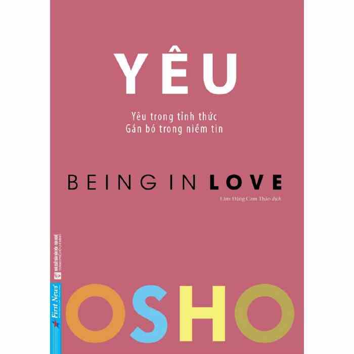 Sách Yêu Being In Love OSHO