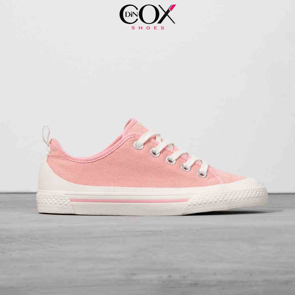 Giày Sneaker Dincox Nữ Vải Canvas C20 Pink Chính Hãng Cá Tính