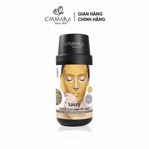 Mặt Nạ Vàng 24K CASMARA Luxury Mask Kit mặt nạ dưỡng sáng da, cấp ẩm ngừa lão hóa da căng bóng 50ml