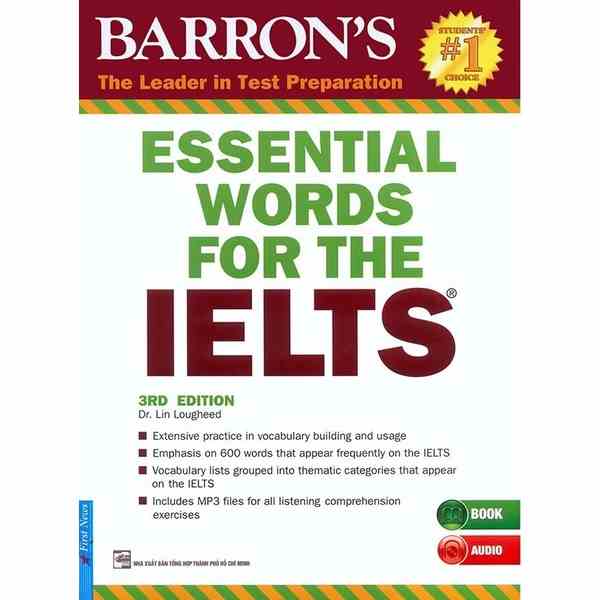 Sách - BARRONS ESSENTIAL WORDS FOR THE IELTS (3RD EDITION) - First News