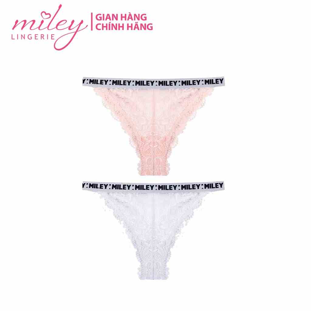 [Mã BMLTA35 giảm đến 35K đơn 99K] Combo 2 Quần Lót Ren High-cut Ren Miley Lingerie FLP0204-FLP1204