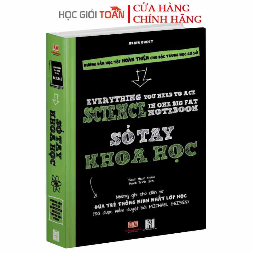 [Mã BMLTA35 giảm đến 35K đơn 99K] Sách : Sổ Tay Khoa Học - Sách Tham Khảo ( dành cho trẻ từ 9 tuổi )