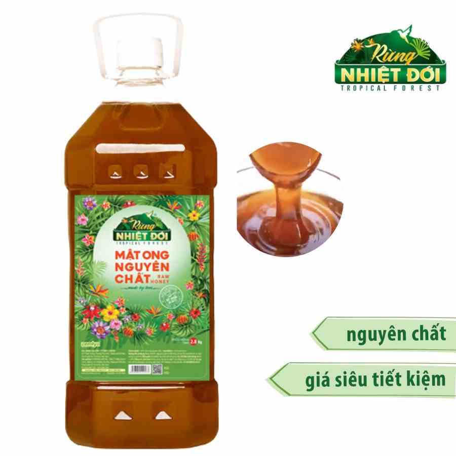 Mật ong nguyên chất Rừng Nhiệt Đới 2800g