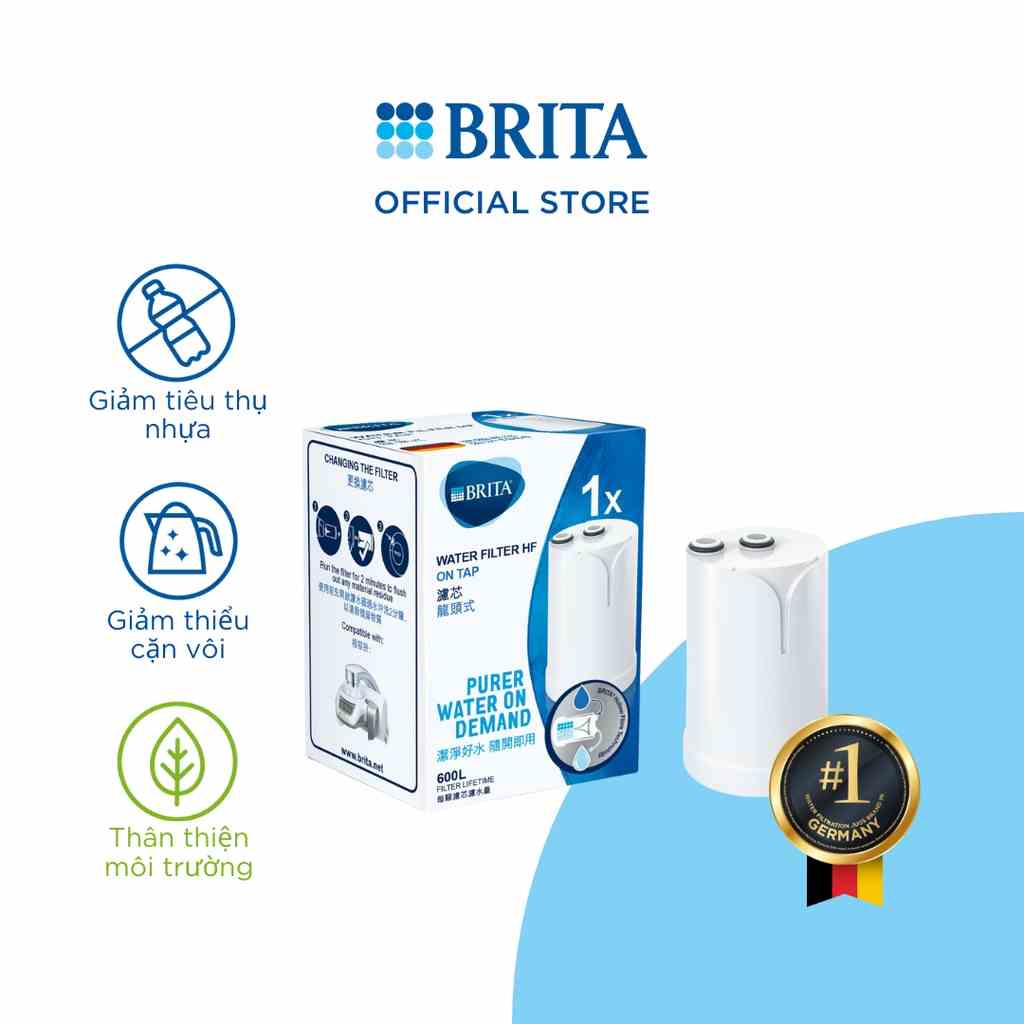 Lõi lọc thay thế BRITA ON TAP HF (Hollow Fibre) - Thương hiệu đến từ Đức