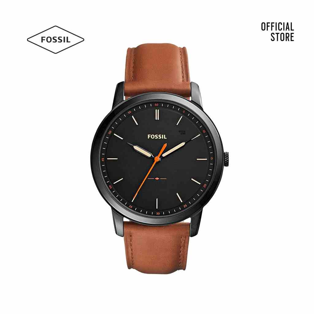 [Mã BMLTA35 giảm đến 35K đơn 99K] Đồng hồ nam Fossil The Minimalist FS5305 dây da - nâu