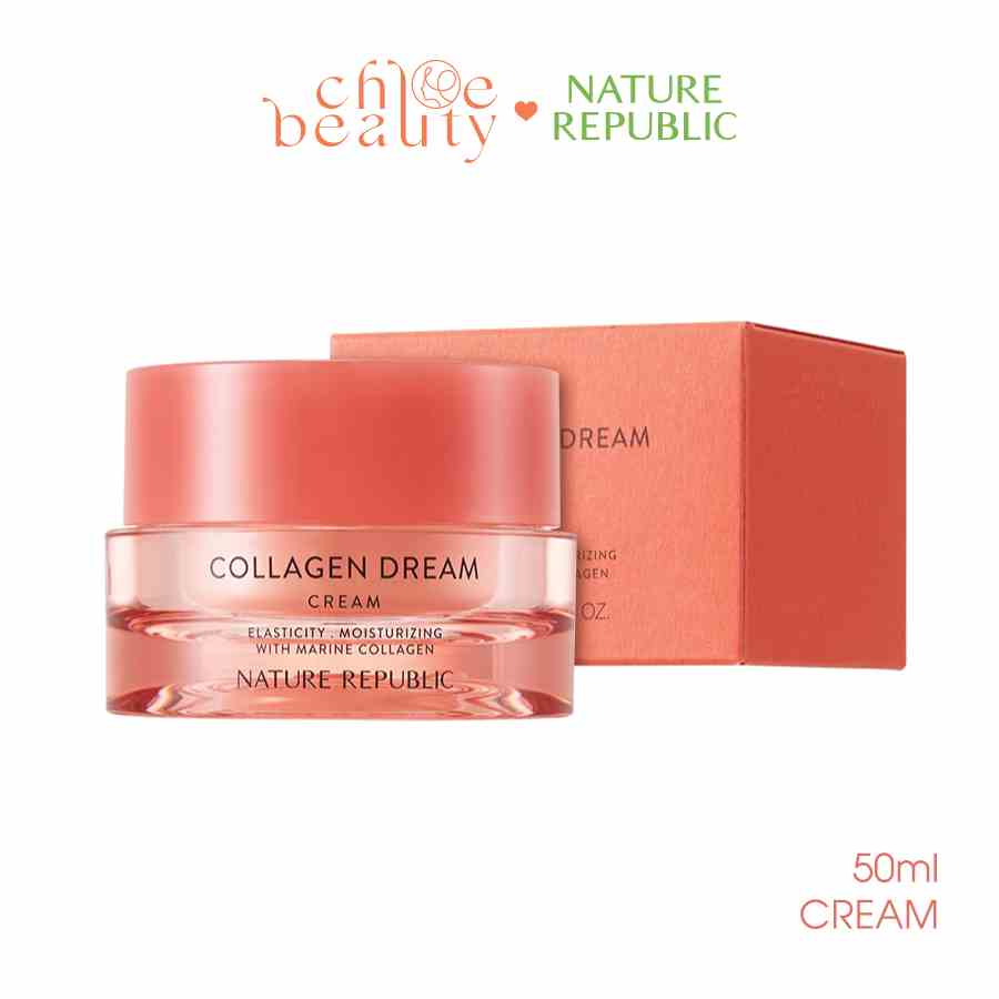 [Mã BMLTA35 giảm đến 35K đơn 99K] Kem dưỡng da NATURE REPUBLIC Collagen Dream 70 Cream 50ml