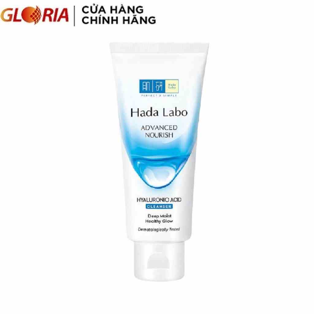 Kem Rửa Mặt Dưỡng Ẩm Tối Ưu Hada Labo Advanced Nourish Cleanser 80g