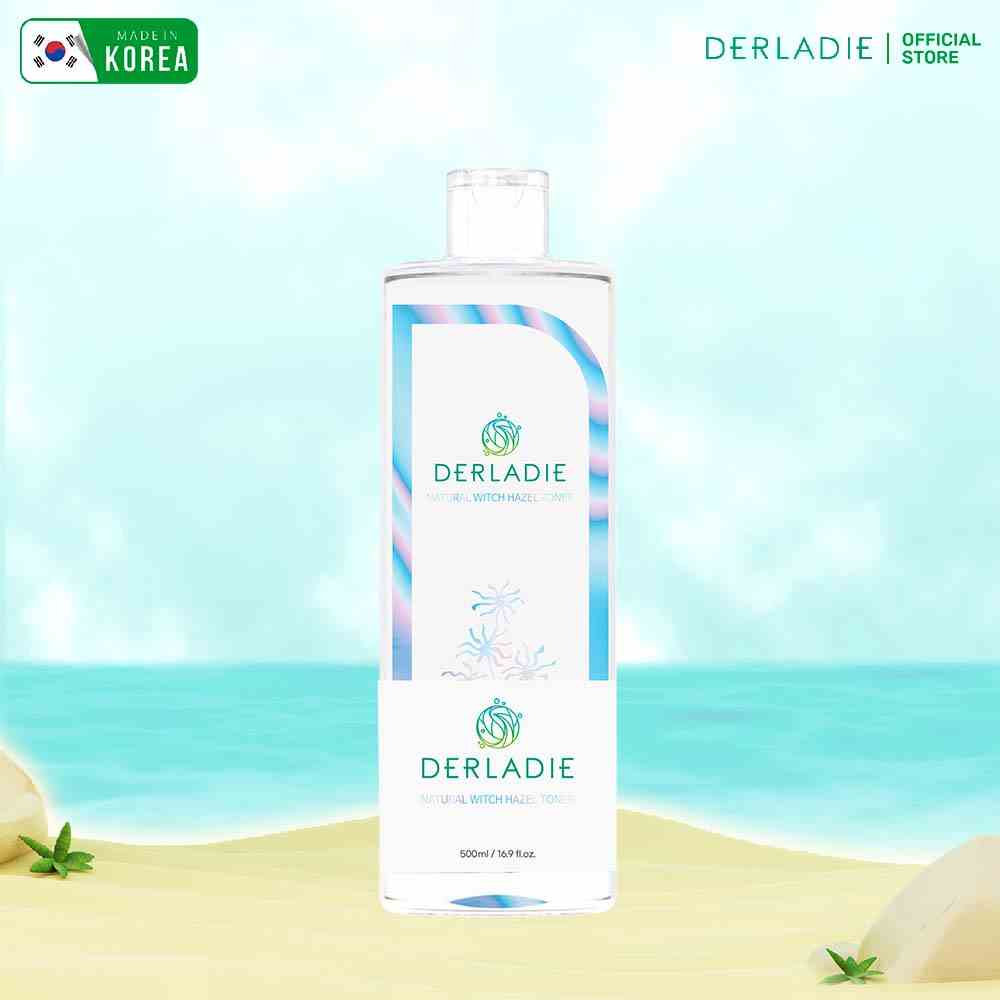 Nước Cân Bằng Da, Ngừa Mụn, Kiềm Dầu Derladie Natural Moisture Toner 500ml