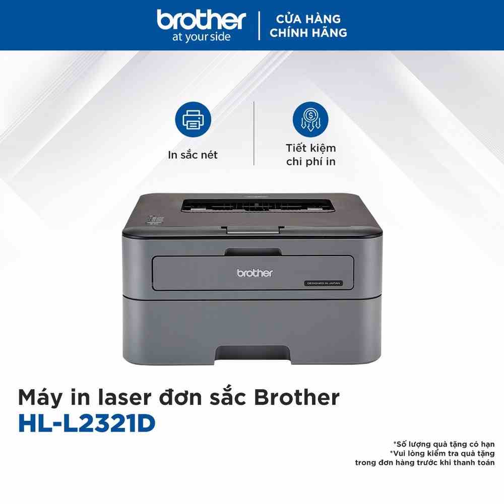 Máy in laser đơn sắc Brother HL-L2321D