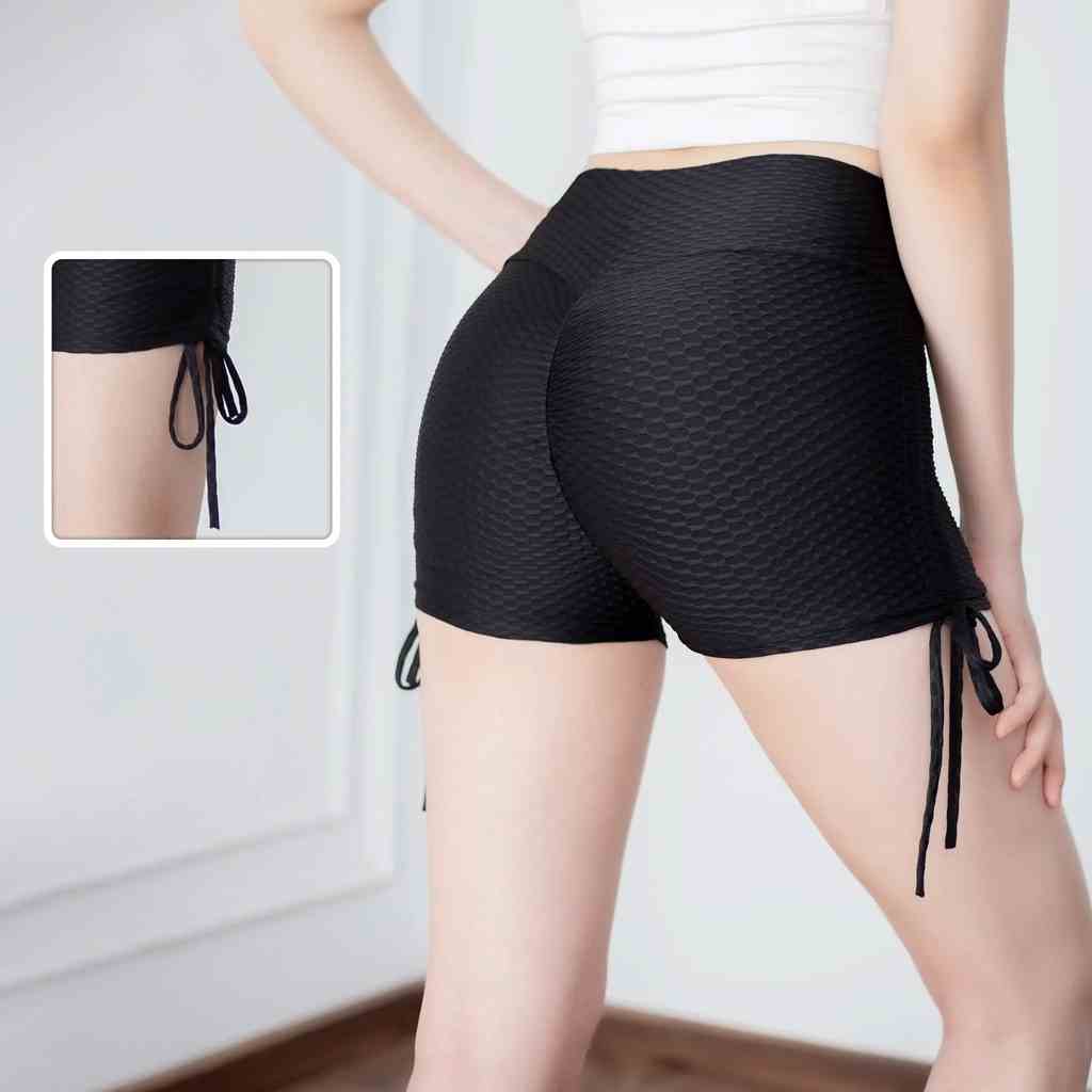 Quần đùi thể thao Gladimax Hive Short G01 cạp cao tôn mông, che khuyết điểm, mặc đẹp tập gym, đi chơi