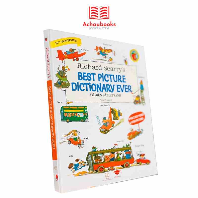 Sách Richard Scarrys Best Dictionary Ever, Từ điển tiếng anh - Á Châu Books