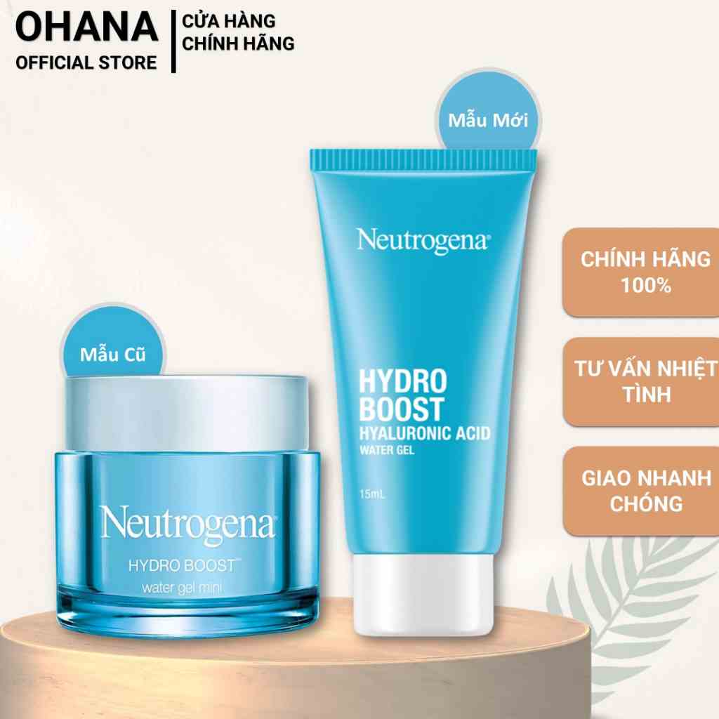 Kem Dưỡng Ẩm Cấp Nước Neutrogena Hydro Boost Water Gel Mini 15g