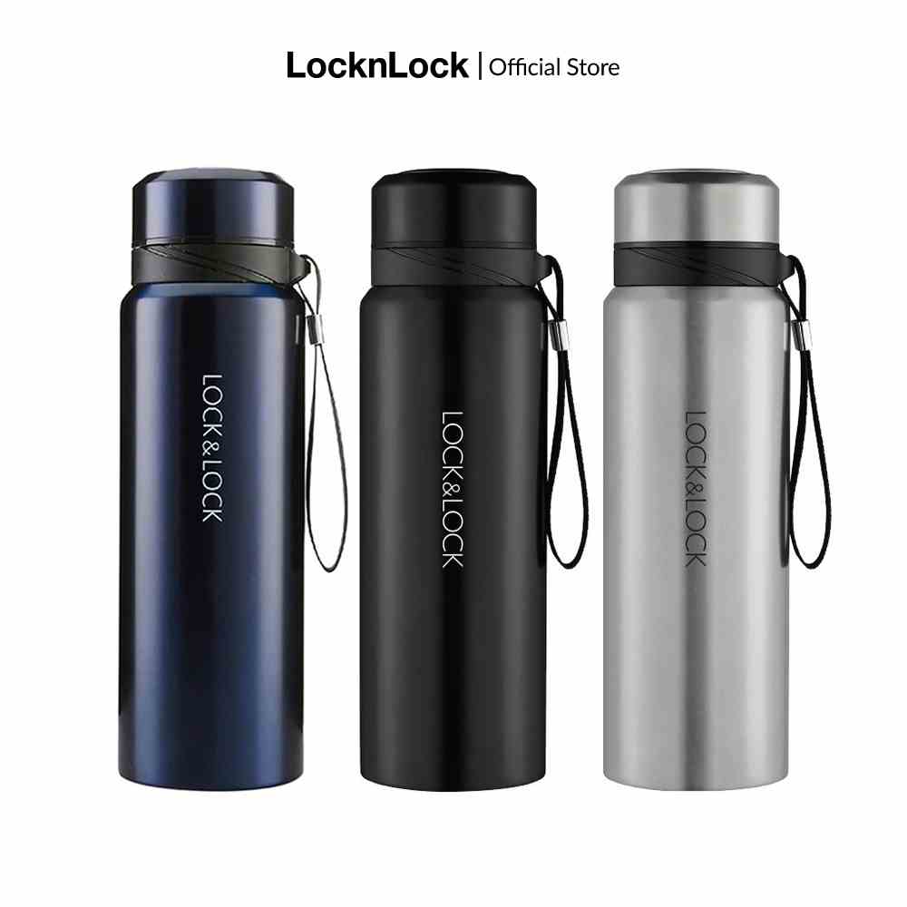 [Mã LIFEMC07CBAU giảm 50k đơn 350k] Bình Giữ Nhiệt Thép Không Gỉ Vacuum Bottle Lock&Lock (800ml) LHC6180