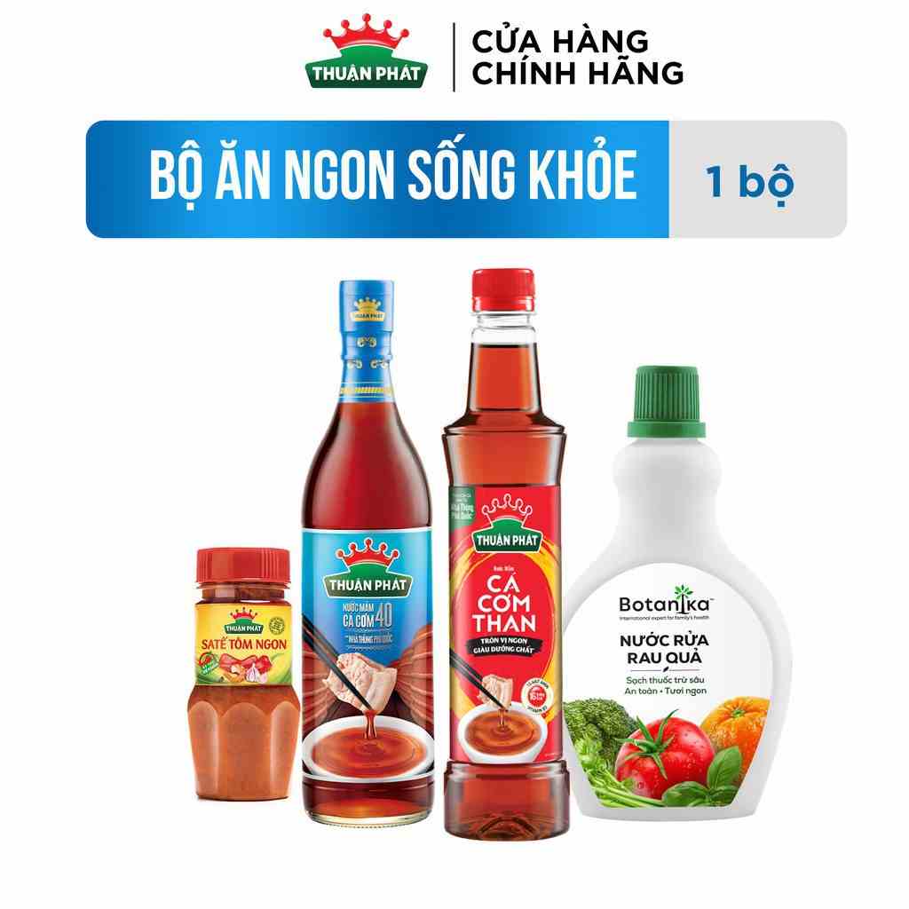 Trọn bộ Ăn Ngon Sạch - Sống Khỏe Mạnh từ Thuận Phát và Botanika