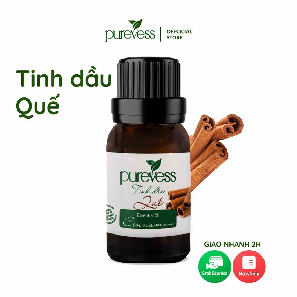 Tinh dầu Quế giúp khử mùi PUREVESS 15ml