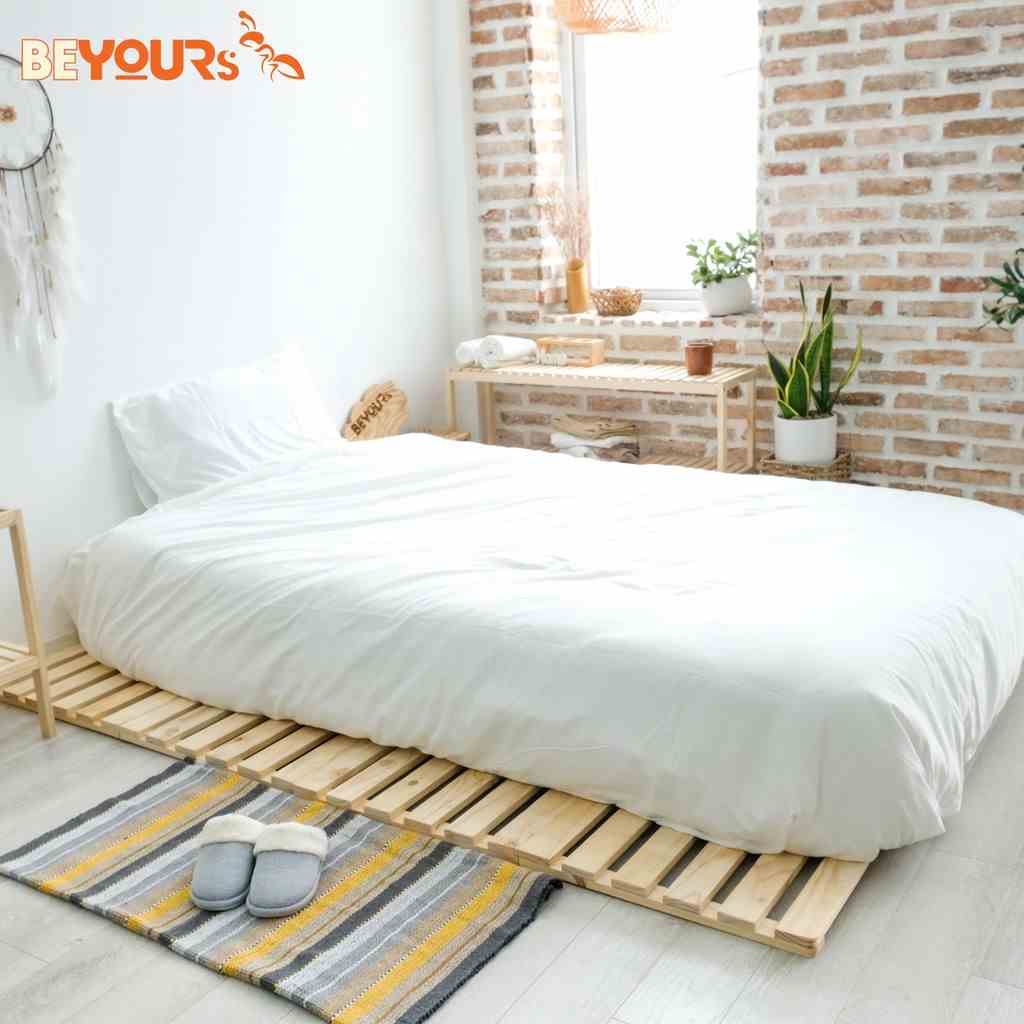 [Mã BMLTB35 giảm đến 35K đơn 99K] Giường Ngủ Pallet Gỗ Thông Minh BEYOURs Skinny Bed Nội Thất Kiểu Hàn Lắp Ráp