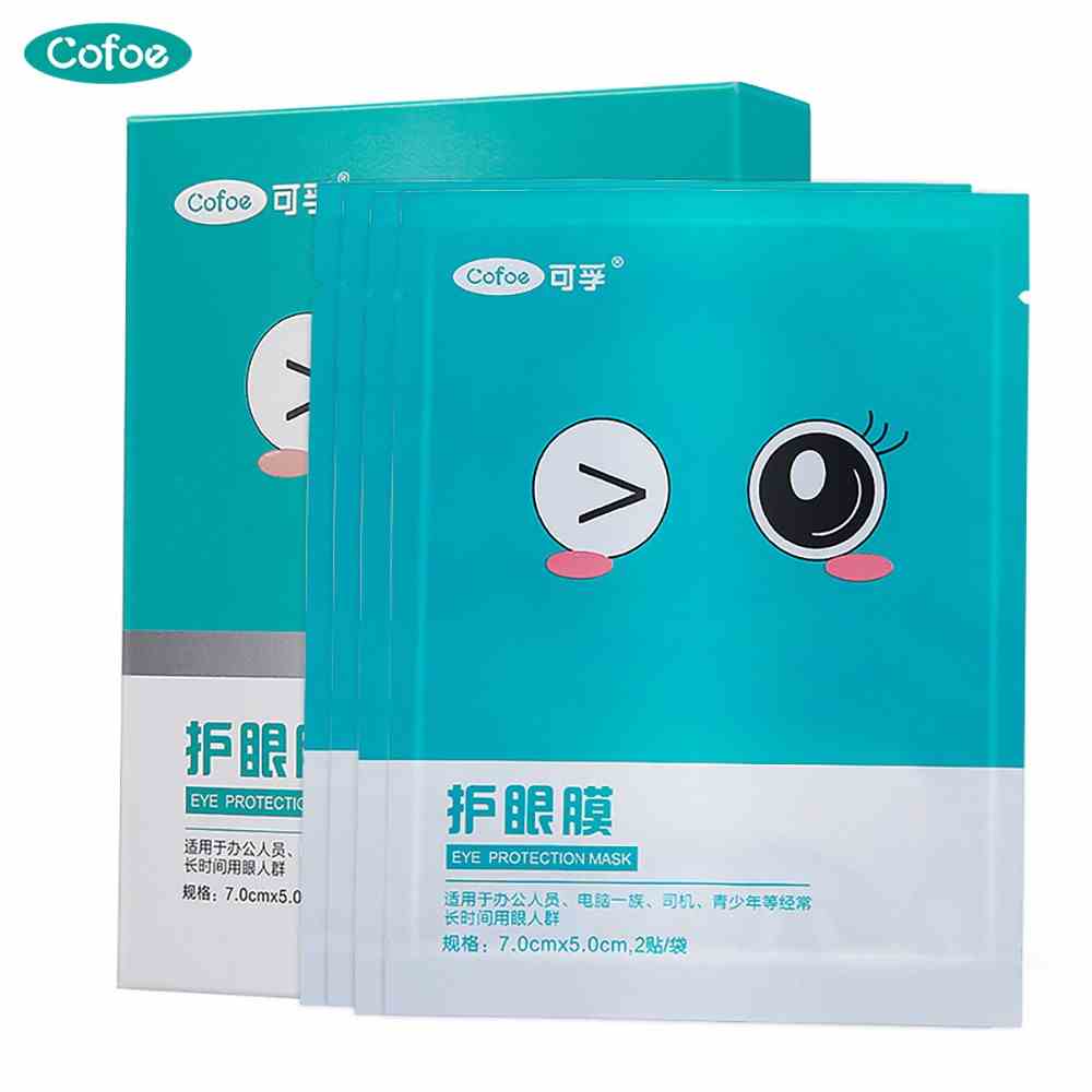 Set 24 Mặt Nạ Mắt Cofoe Chứa Collagen Thủy Phân Và Hyaluronic Axit Giúp Xóa Quầng Thâm/Làm Sáng Và Thư Giãn Vùng Da