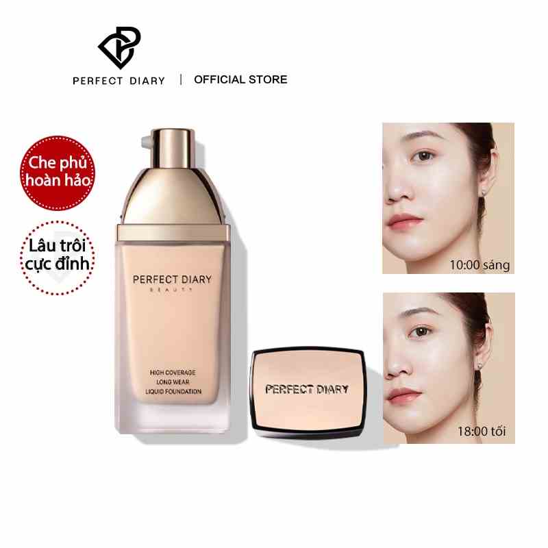 Kem nền Perfect Diary dạng lỏng độ che phủ cao hoàn hảo 30ml