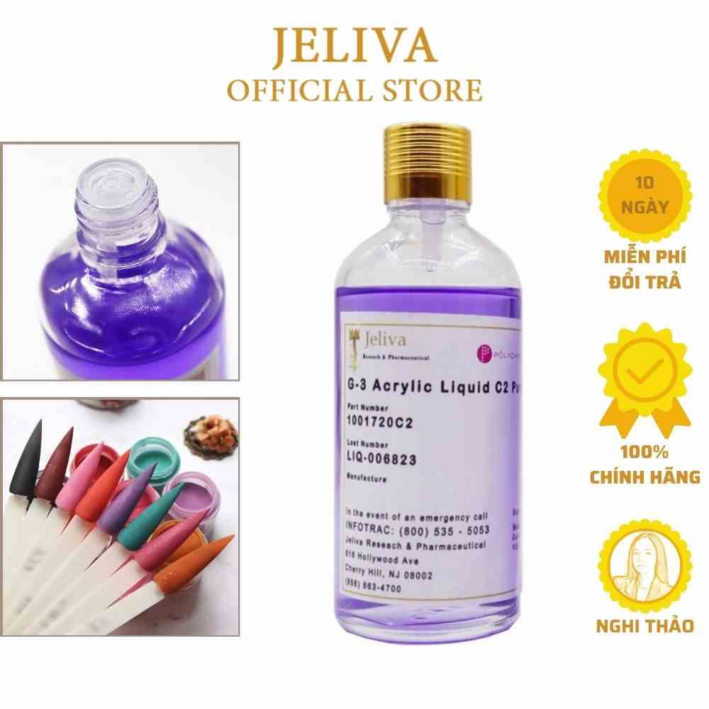 Nước đắp bột nặn hoa nail JELIVA