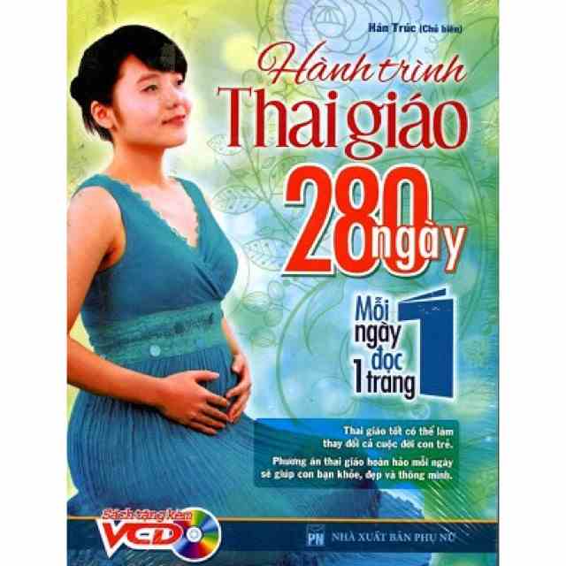 Sách Hành Trình Thai Giáo 280 Ngày