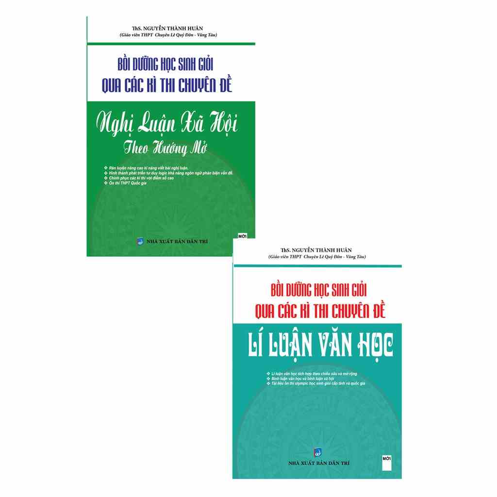 Sách - Combo Bồi Dưỡng Học Sinh Giỏi Qua Các Kì Thi Theo Các Chuyên Đề Nghị Luận Xã Hội Và Lí Luận Văn Học