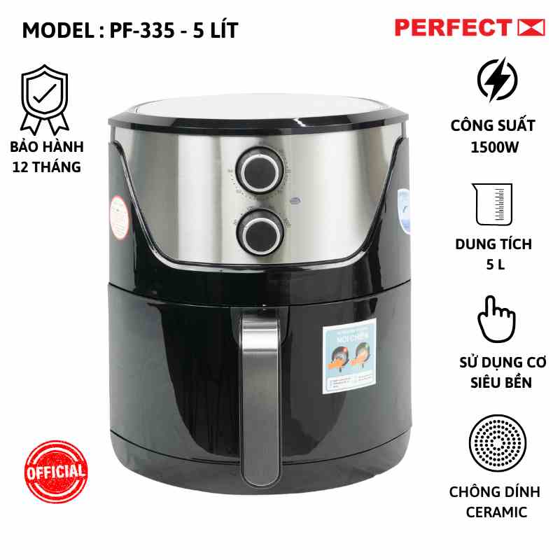 Nồi chiên không dầu Perfect PF-335