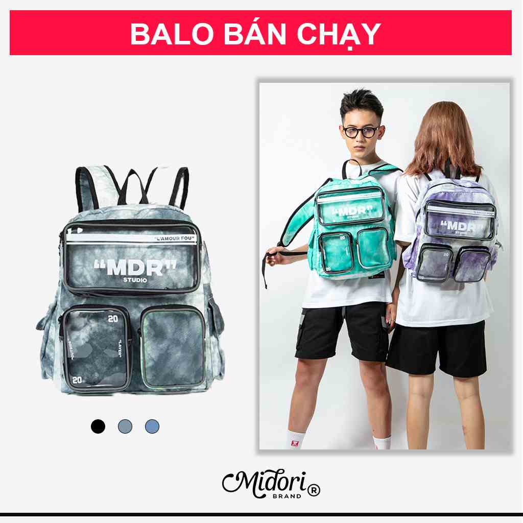 [Mã BMLT35 giảm đến 35K đơn 99K] Balo Thời Trang Đi học Nam Nữ Đựng Laptop Unisex Du Lịch season 4 Local Brand Mi Midori