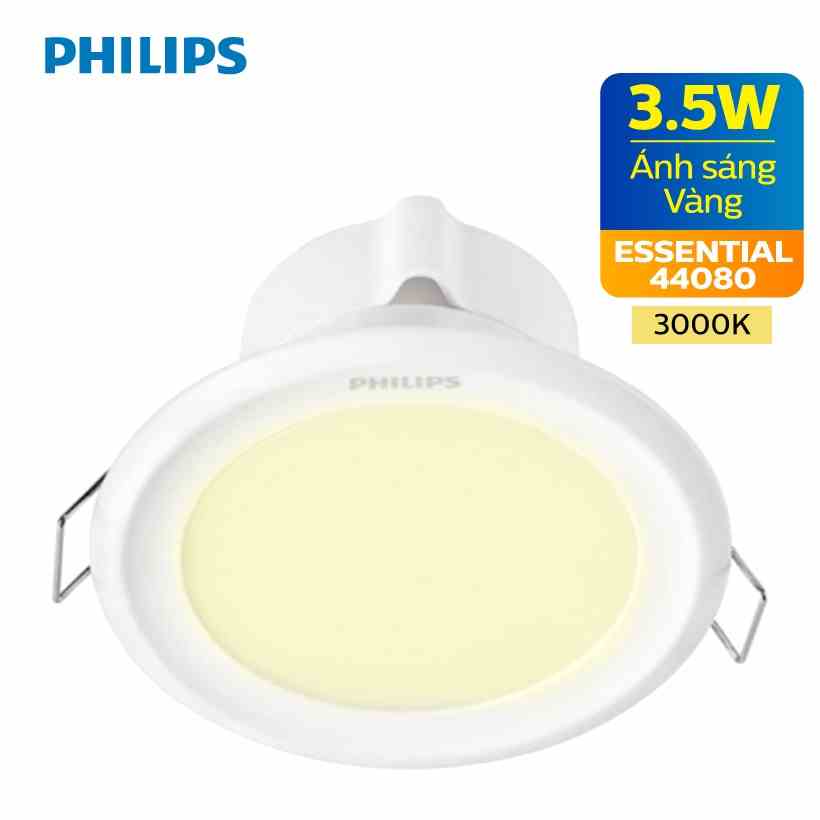 [Mã BMLTA35 giảm đến 35K đơn 99K] Đèn LED downlight âm trần Philips Essential dòng 4408x