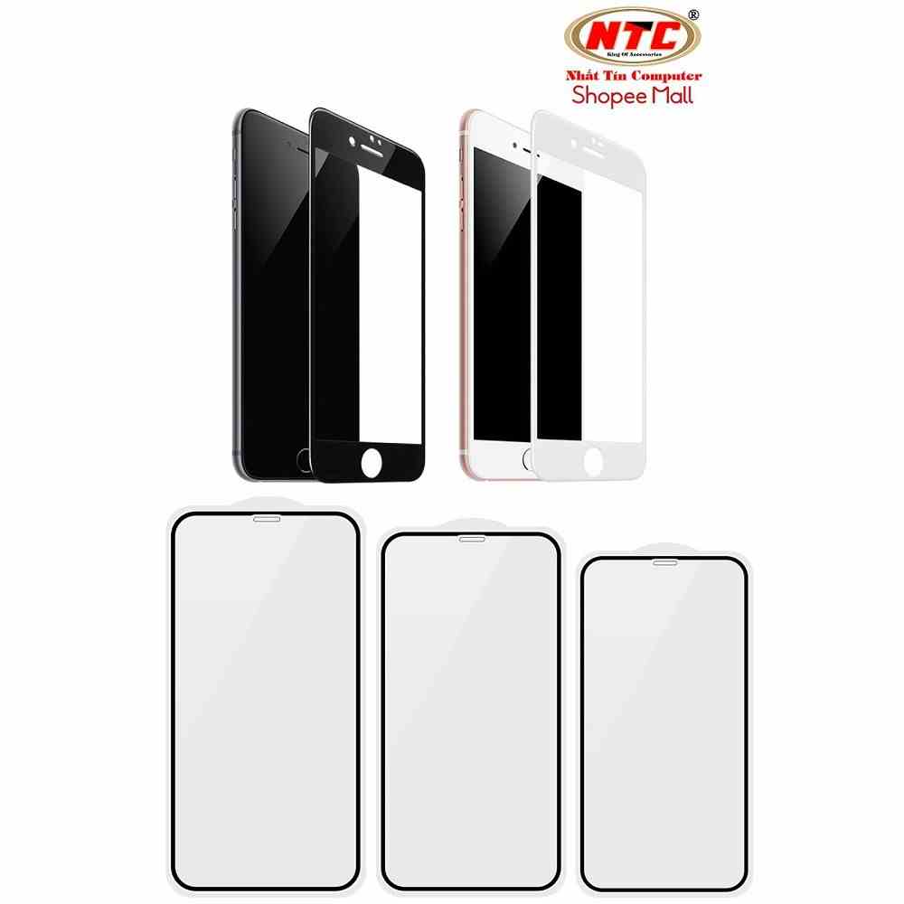 Kính cường lực full màn hình Hoco G5 cho các dòng iPhone từ 6 đến 14 Pro Max (Đen) - Hãng phân phối