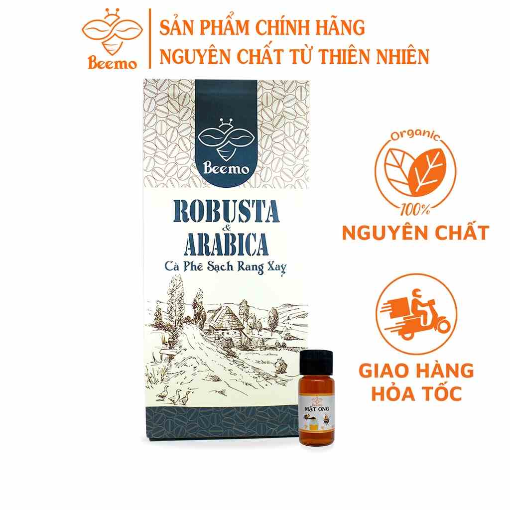 [Mã BMLTB35 giảm đến 35K đơn 99K] Cà phê nguyên chất Robusta phối Arabica Beemo