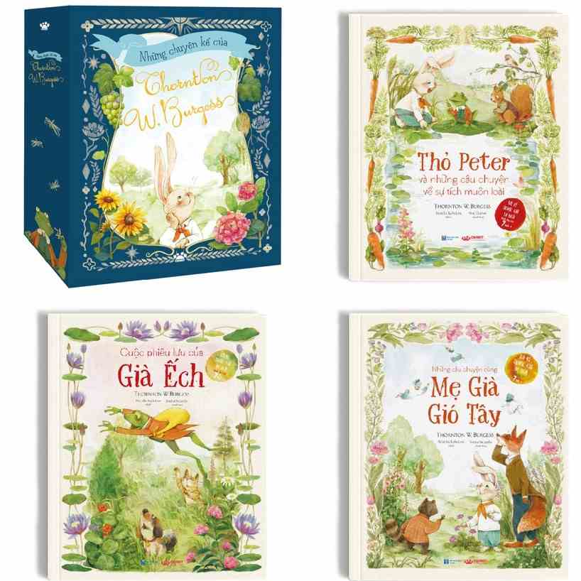 [Mã BMLTB35 giảm đến 35K đơn 99K] Sách - Những chuyện kể của Thornton Burgess - Crabit Kidbooks