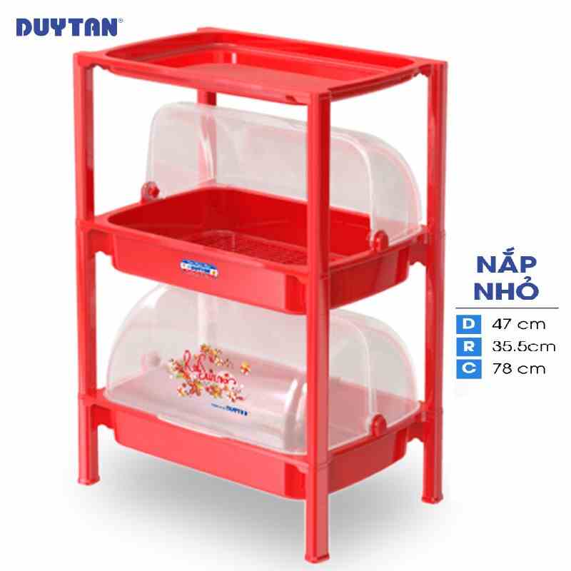 [Mã BMLTB35 giảm đến 35K đơn 99K] Kệ nắp nhỏ nhựa DUY TÂN 2 ngăn (47 x 35.5 x 78 cm) - 04090